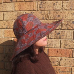 Wide Brim Sun Hat Travelling Dreaming