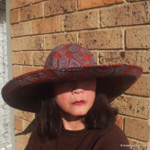 Wide Brim Sun Hat Travelling Dreaming