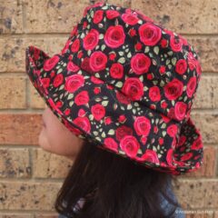 Summer Bucket Hat Bramble Rose