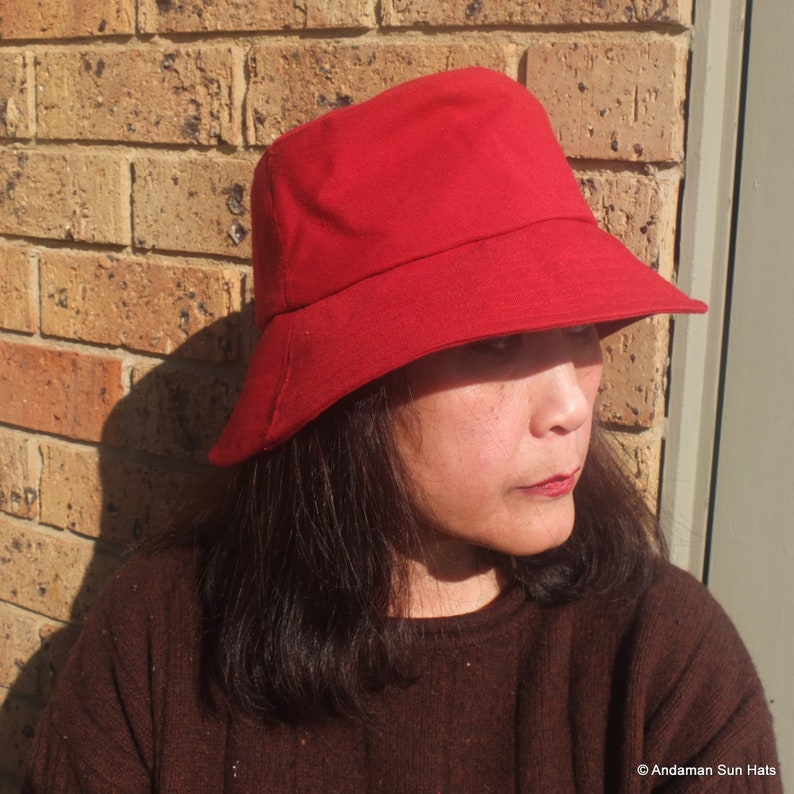 Individually designed wide brim sun hat- Ideal fashion for summer.